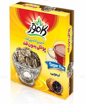 پولکی کامور لیمویی 150گرمی